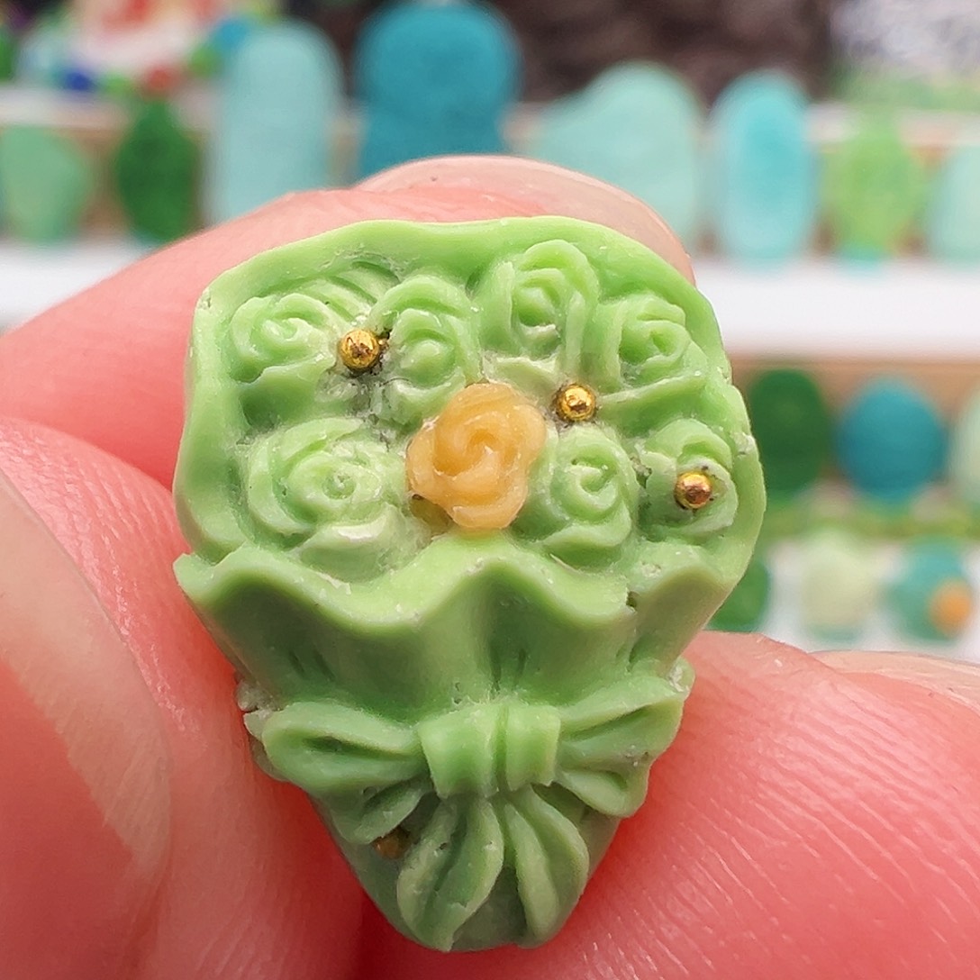 绿松石未镶嵌项链