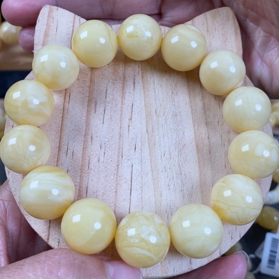 蜜蜡裸石未镶嵌17➕满浓蜡