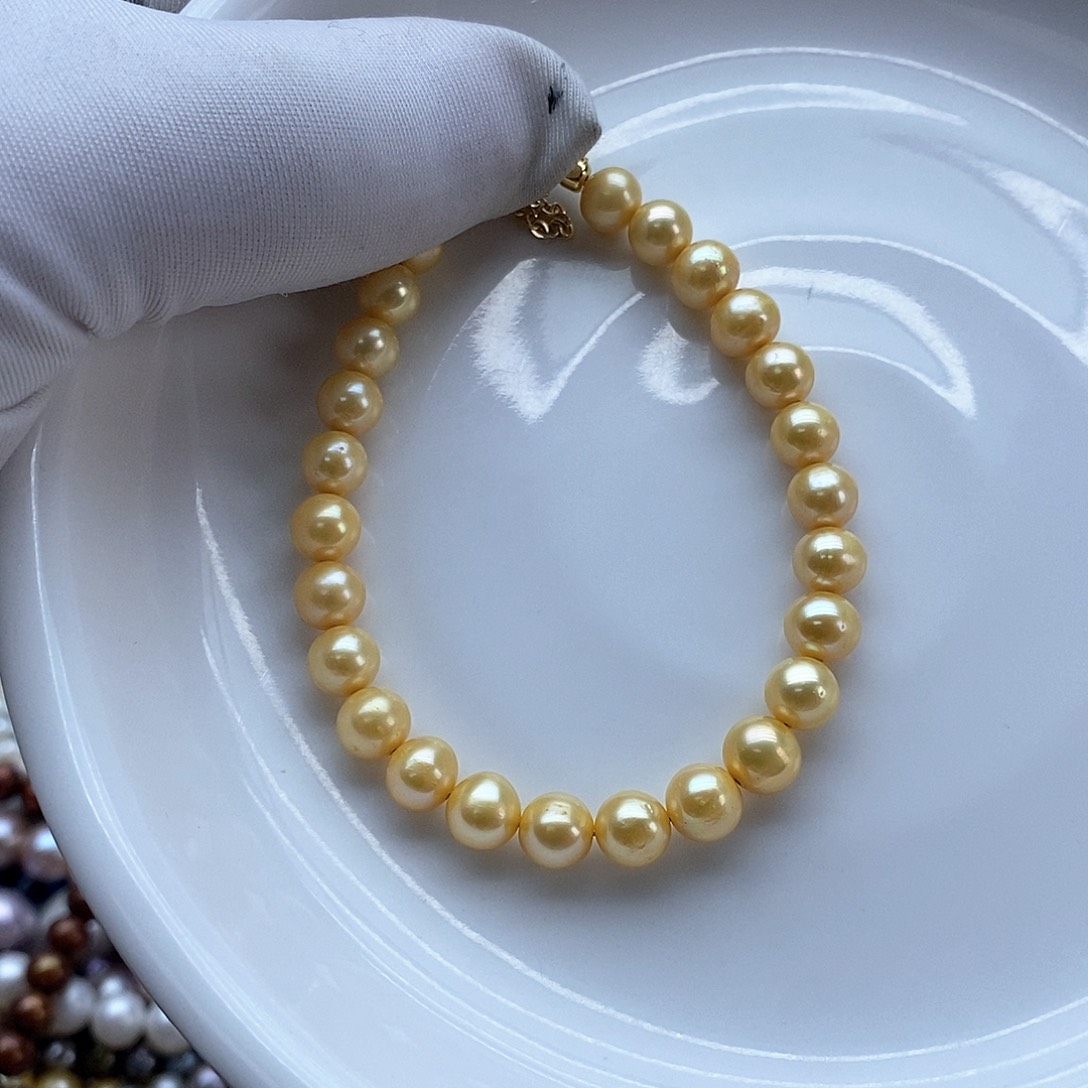 海水珍珠颈饰银S925镶嵌