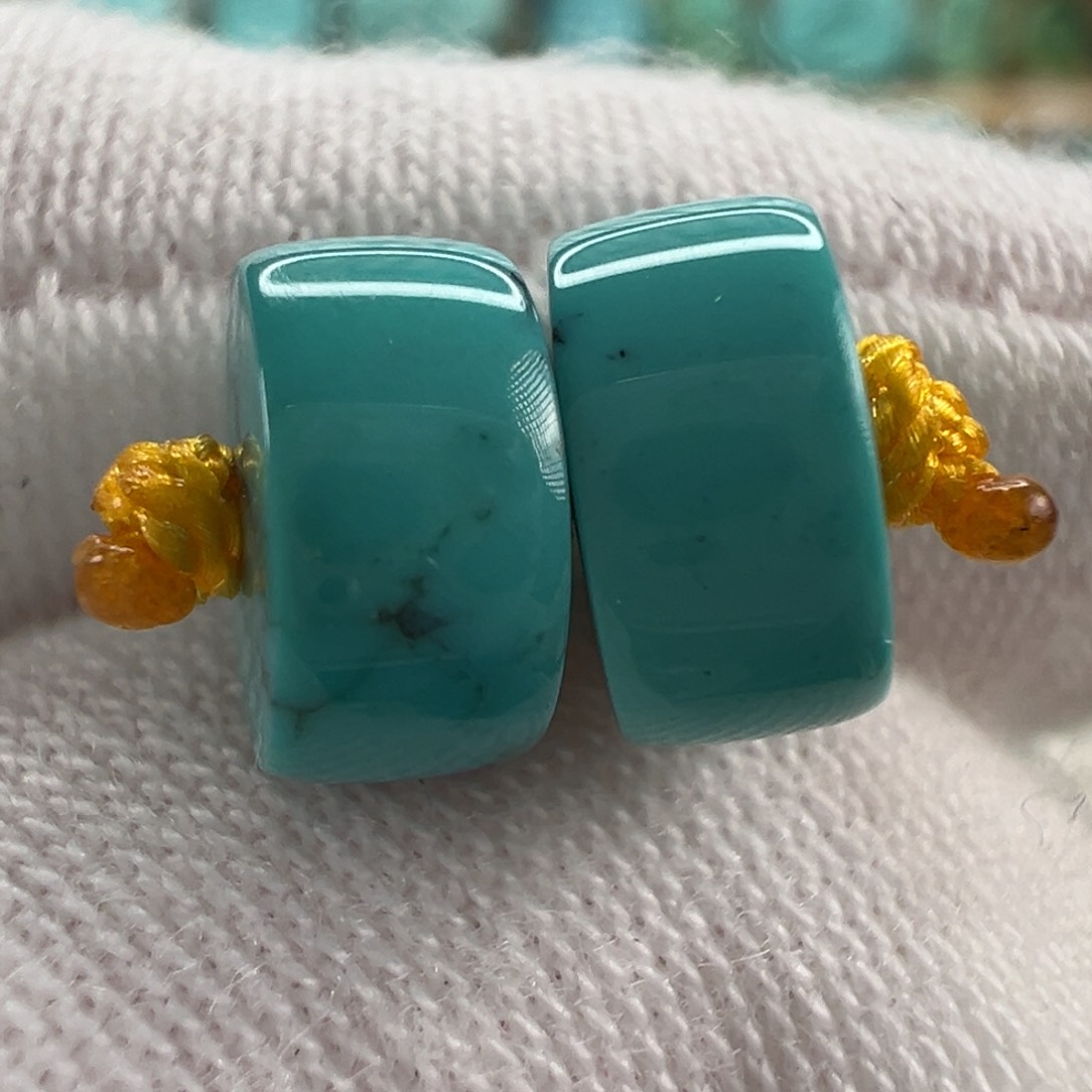 未镶嵌绿松石配饰8mm