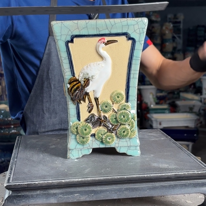 一风堂石湾花盆 内11*20