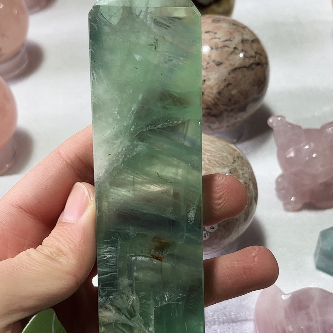 水晶天然水晶微瑕未镶嵌