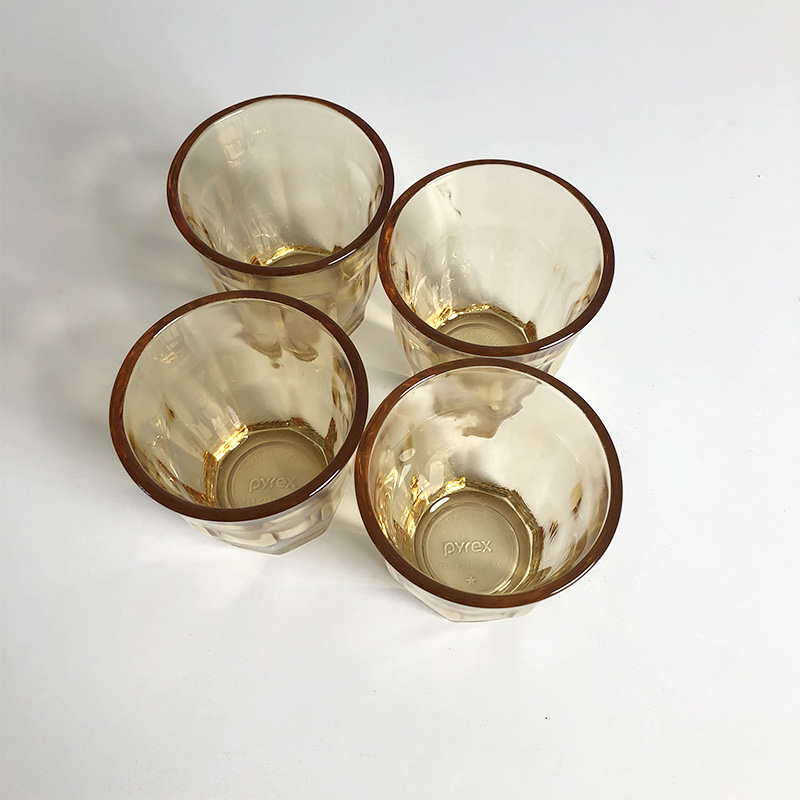 【4只】摩瑟DP【KN水杯4只】HAZC花瓶摆件玻璃花盆