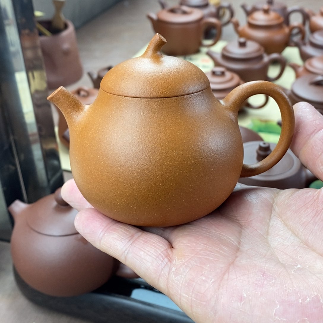 紫砂茶壶紫砂壶茄瓜