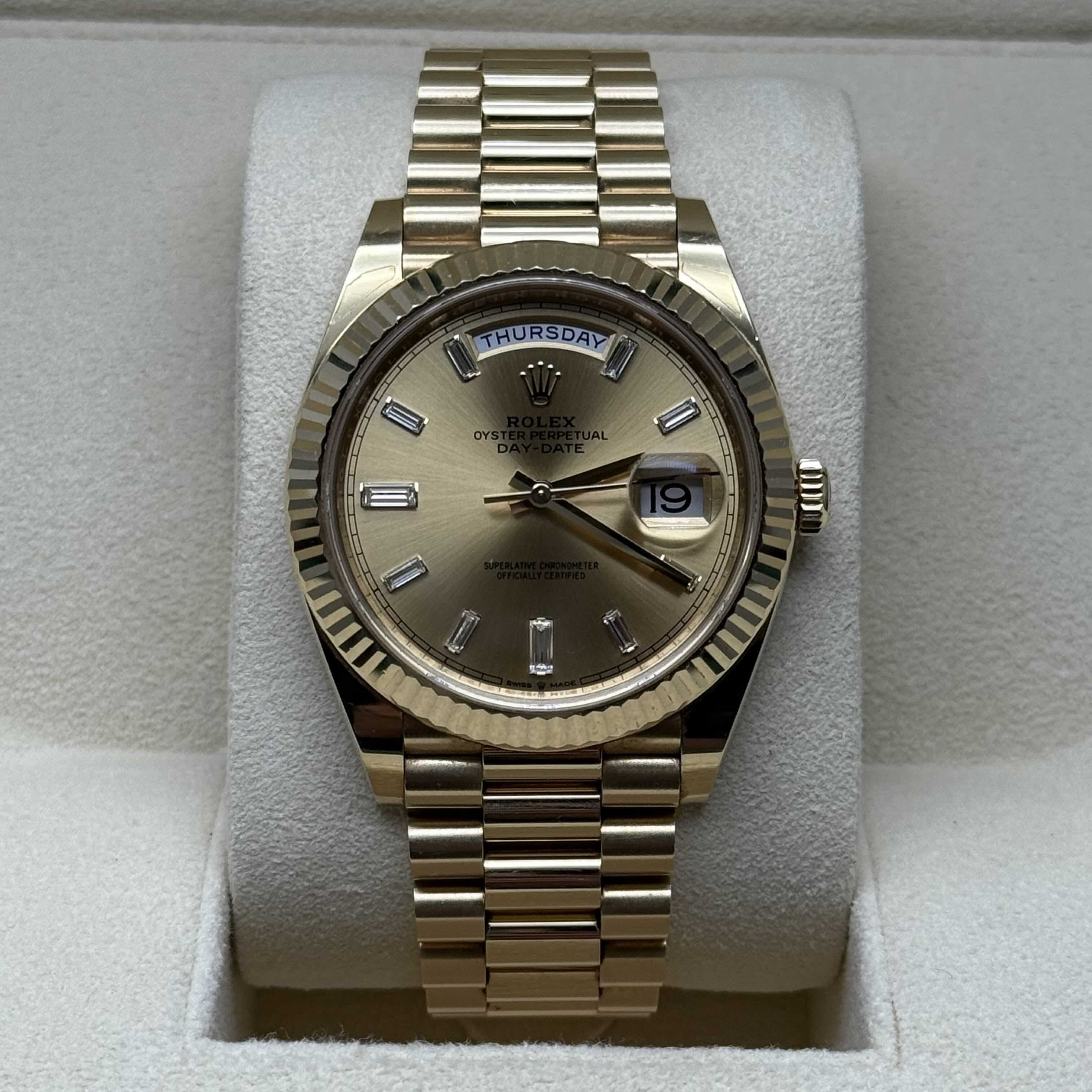 99新 Rolex/劳力士 劳力士/m228238-黄冰糖/24年二手