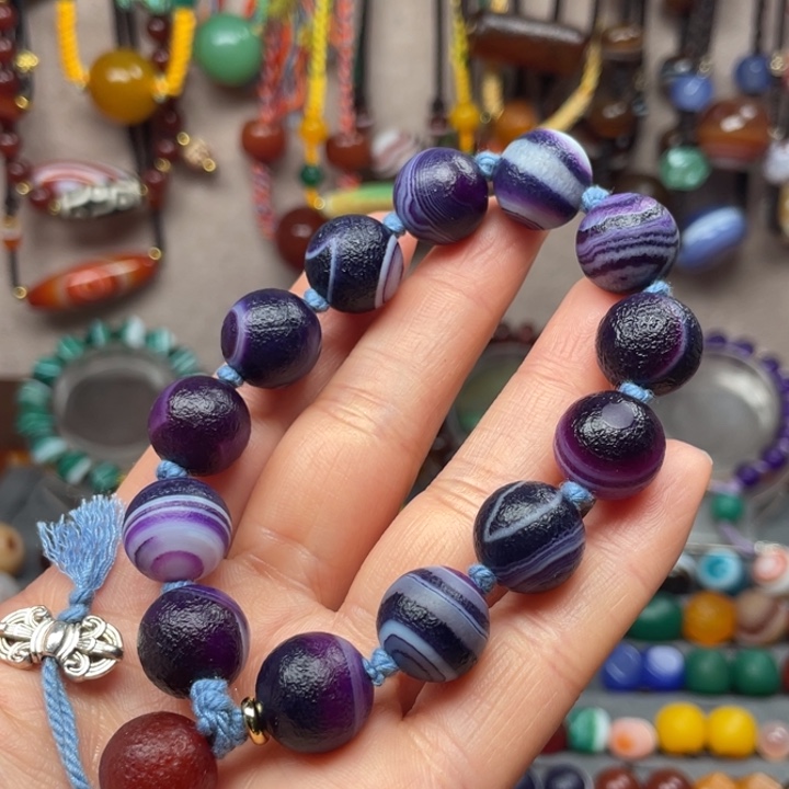 玛瑙/玉髓手链未镶嵌