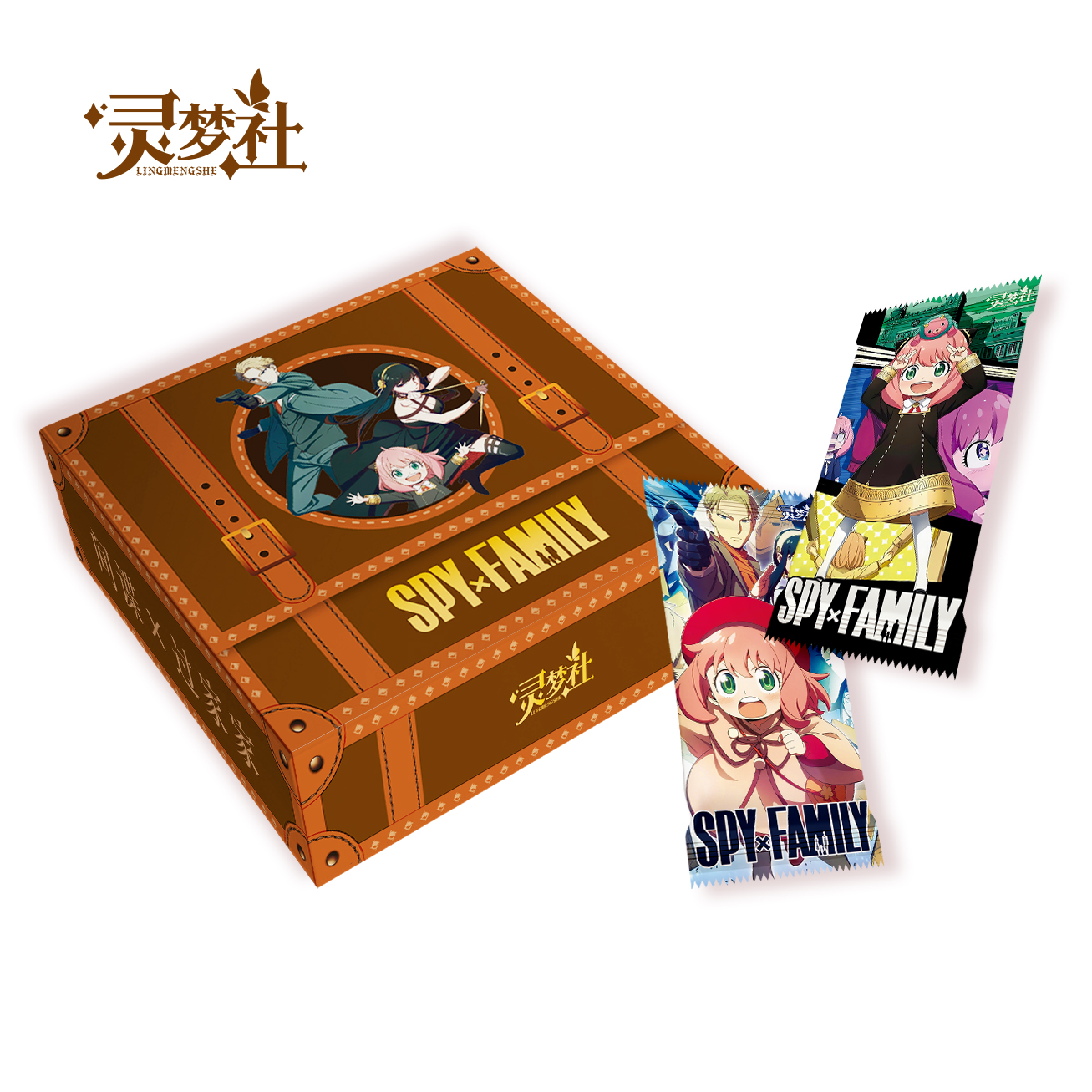 1K2【抓角色】灵梦社《间谍过家家》收藏卡牌盲盒代拆
