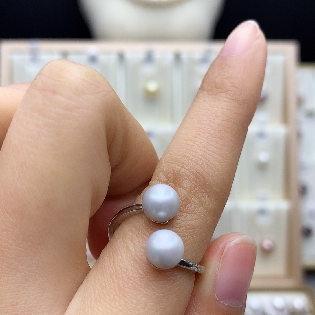 颈饰淡水珍珠合金