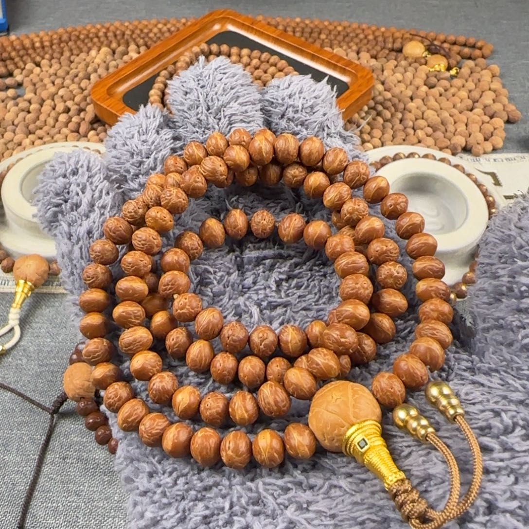 凤眼菩提吊坠酸枣核108