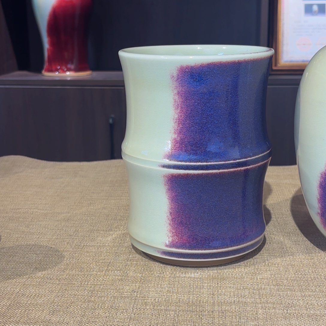 田***陶陶瓷工艺艺术豆豆瓶