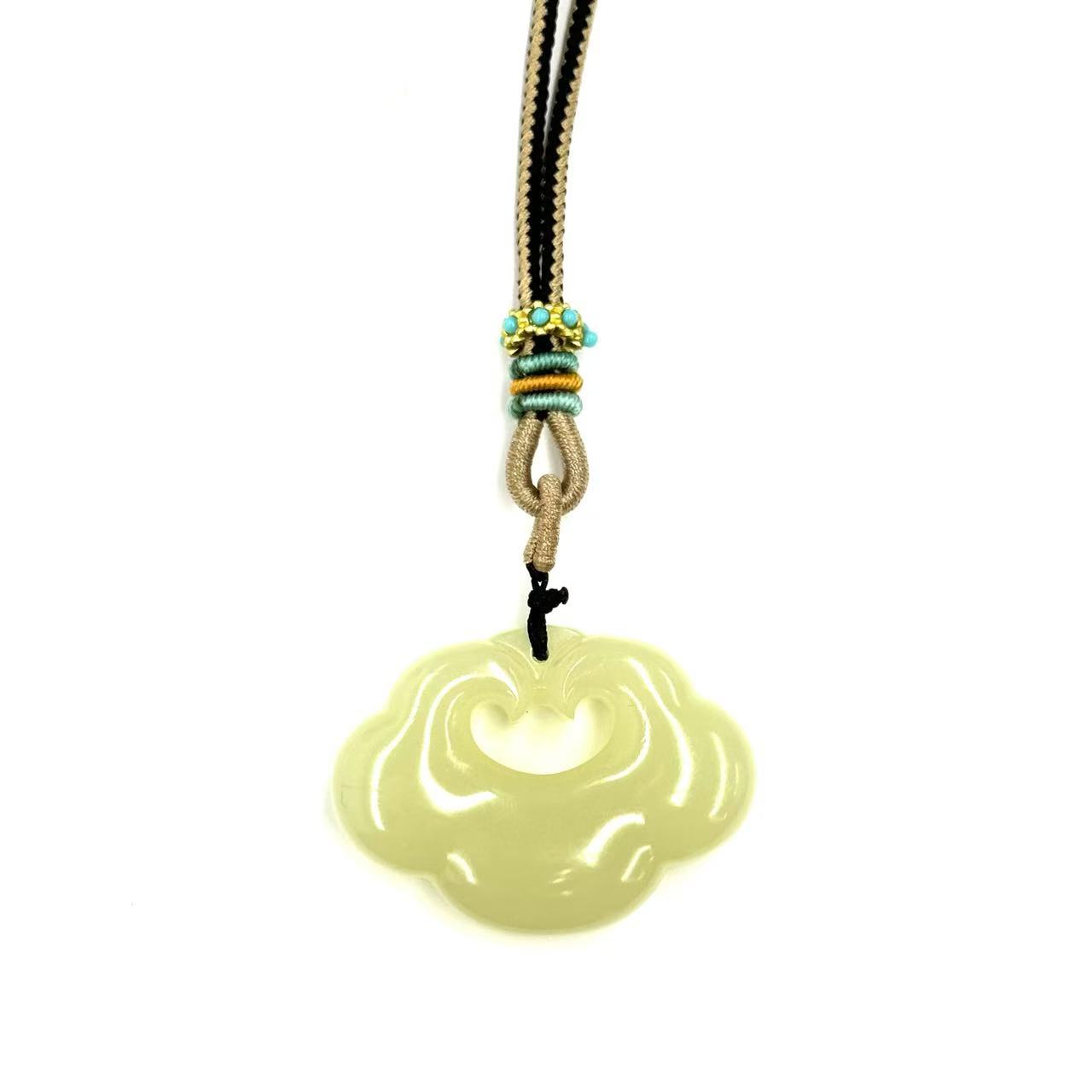 【符老板】y2279-国风气质款冰晴如意吊坠-赠礼盒-配PJ7