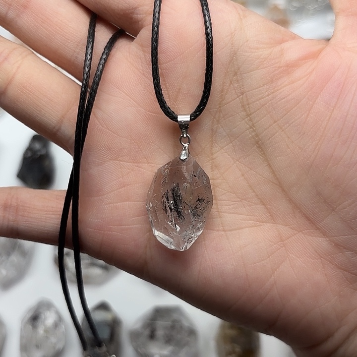 颈饰未镶嵌水晶闪灵钻项链