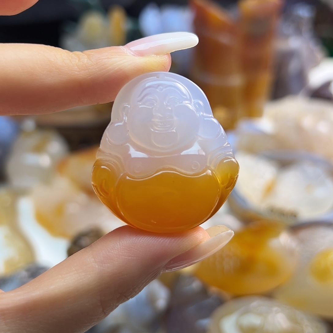 玛瑙/玉髓未镶嵌颈饰