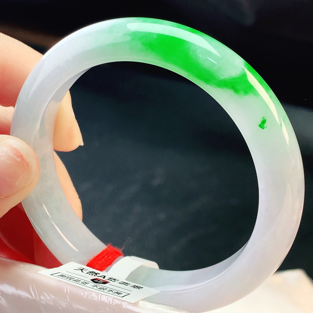 未镶嵌手镯翡翠57圈