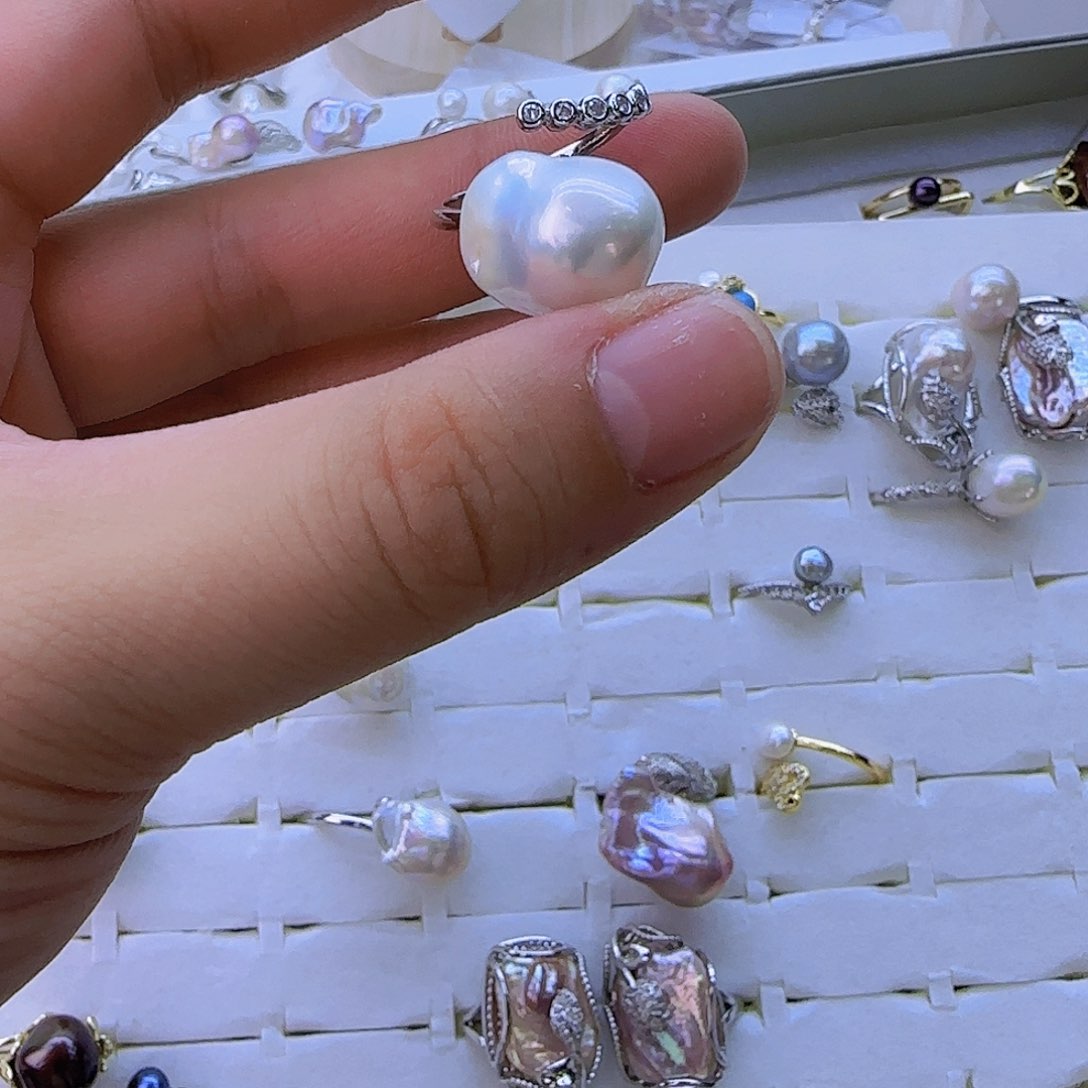 未镶嵌淡水珍珠项链定制97