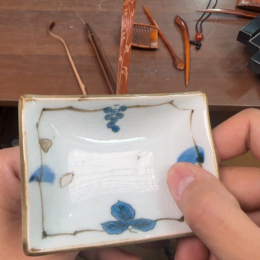 陶瓷孤品单件车里拍的