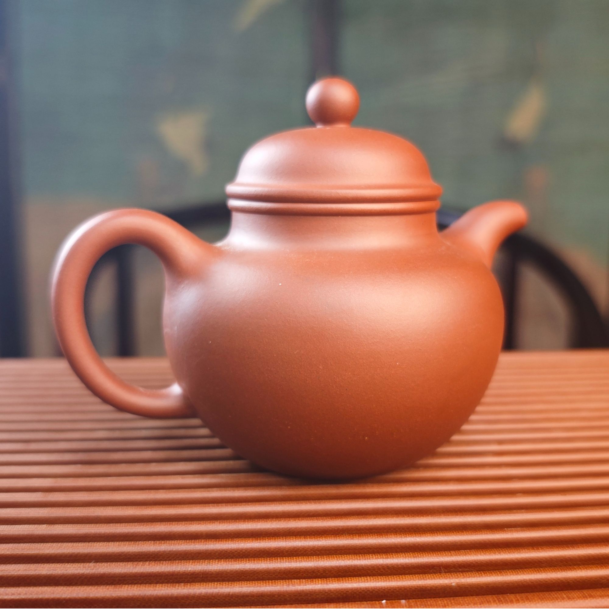 掇球半手工紫砂壶