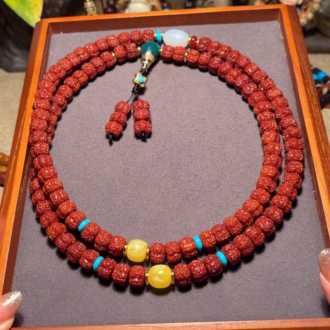 金刚菩提吊坠一代盘龙10mm