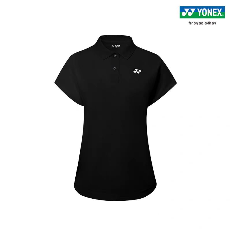 YONEX/尤尼克斯新款纯色POLO衫羽毛球服运动短袖速干透气115915