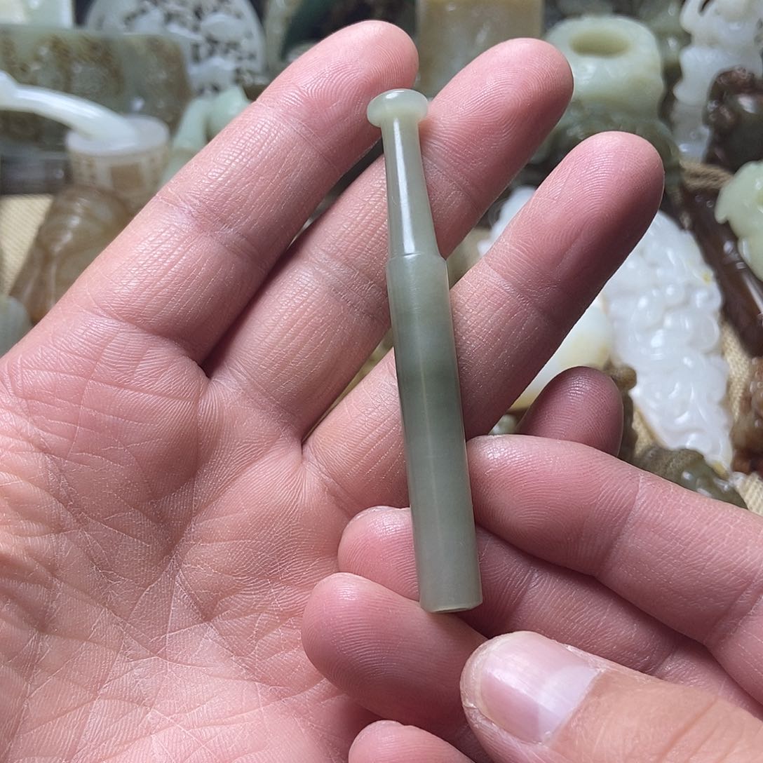 和田玉挂件未镶嵌栋