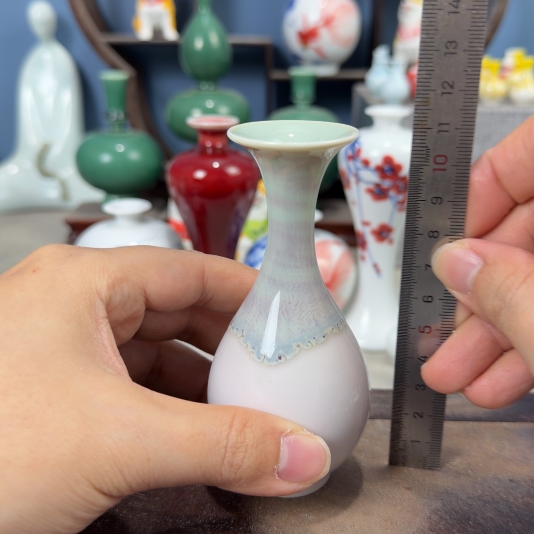 陶瓷手工小花器摆件