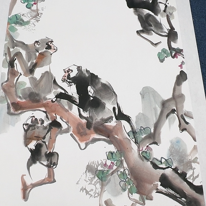 国画书画作品多次