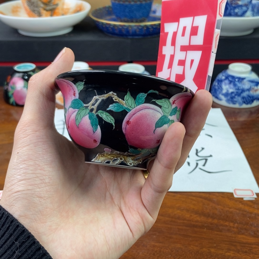 杯景德镇手绘陶瓷艺术