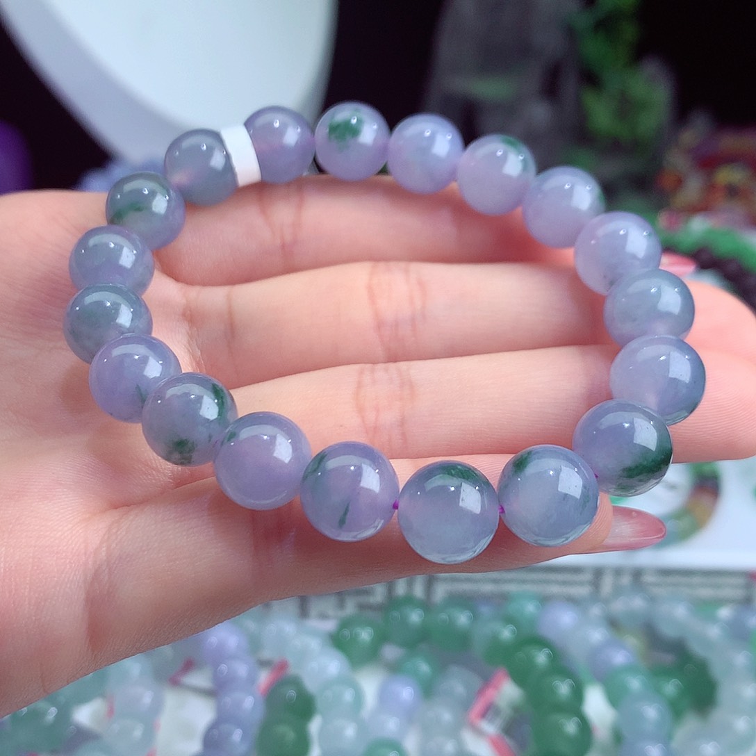 翡翠手链未镶嵌卡10