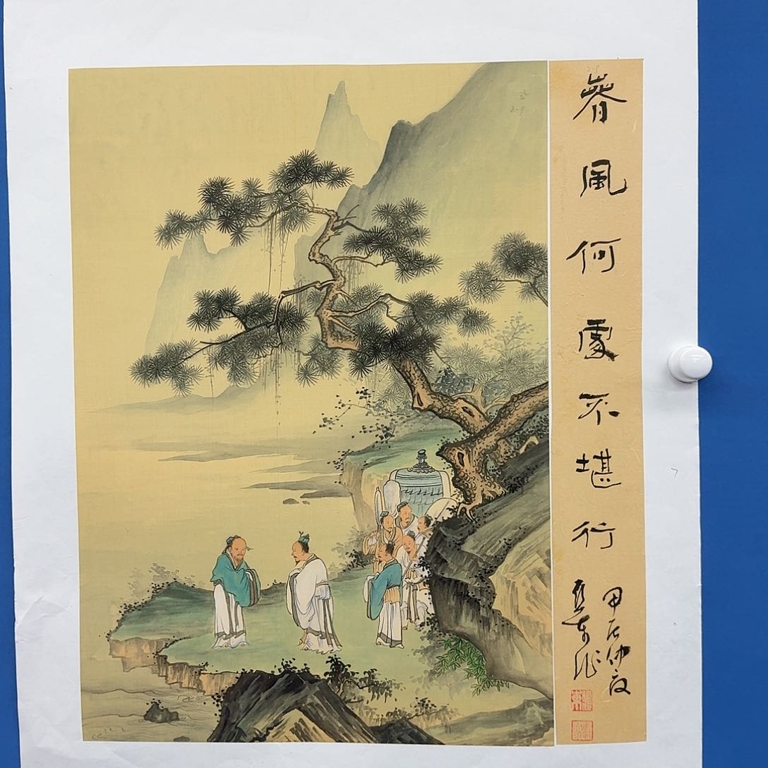 国画多次参加国内外大型画展