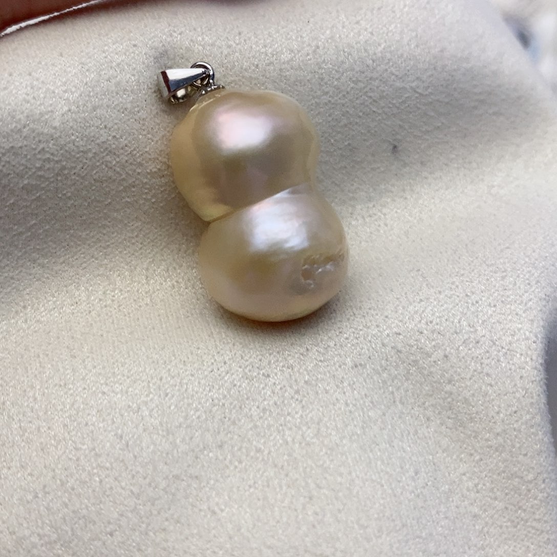 【闪购商品】淡水珍珠颈饰银S925镶嵌56