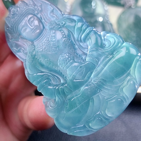 【闪购商品】翡翠颈饰未镶嵌天然翡翠