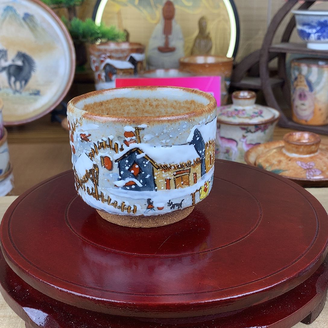 摆件东**鸣景德镇陶瓷手作