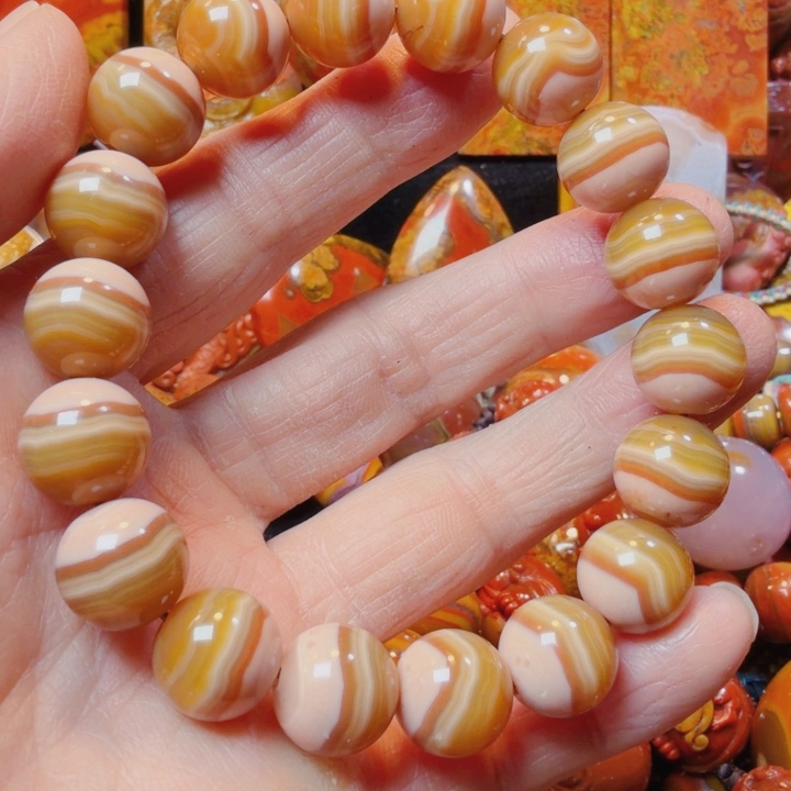 玛瑙/玉髓未镶嵌手链