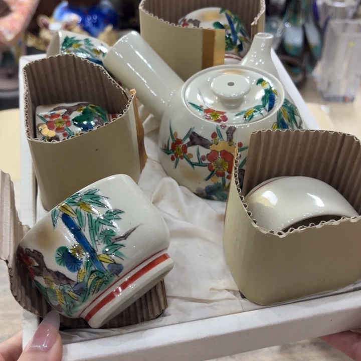 陶瓷古美术置物摆件