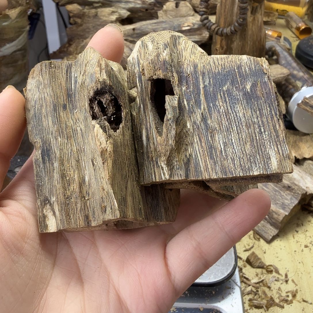 木绿奇楠虫漏32克