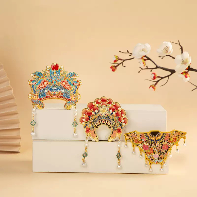 【金属款】城市文创国潮3D立体金属冰箱贴现场拆