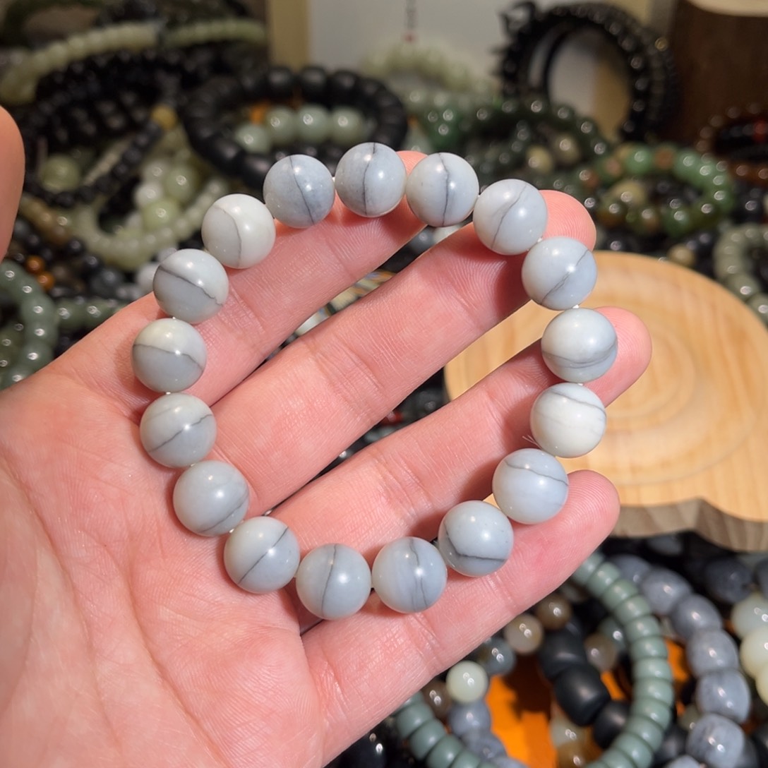 和田玉手链未镶嵌