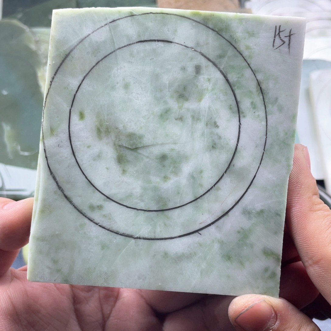 独山玉定制手镯未镶嵌