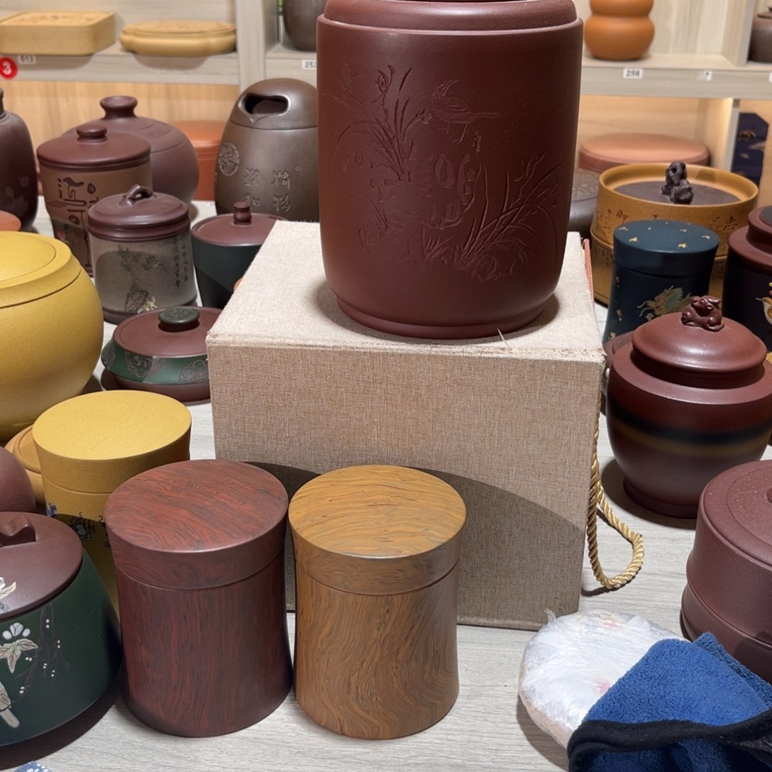 紫砂茶叶罐紫砂等珍贵