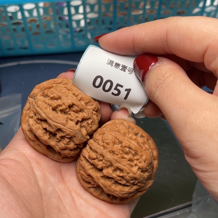 文玩核桃把件粗筋43