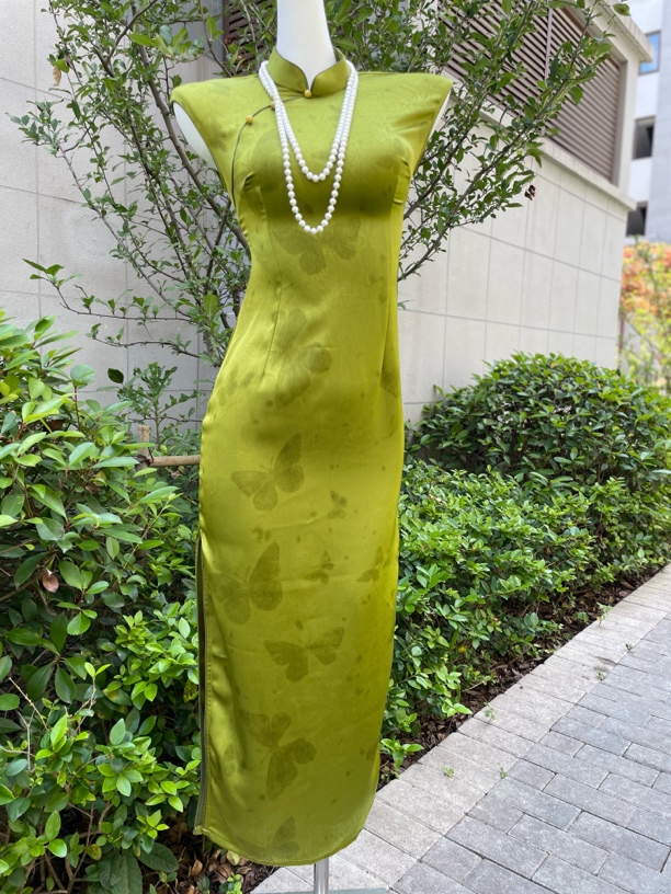 直播间扣号下单备注编号新款夏季修身旗袍裙子女款爆款2025新款