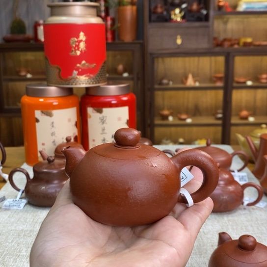 紫砂茶壶?***-潮州手拉壶