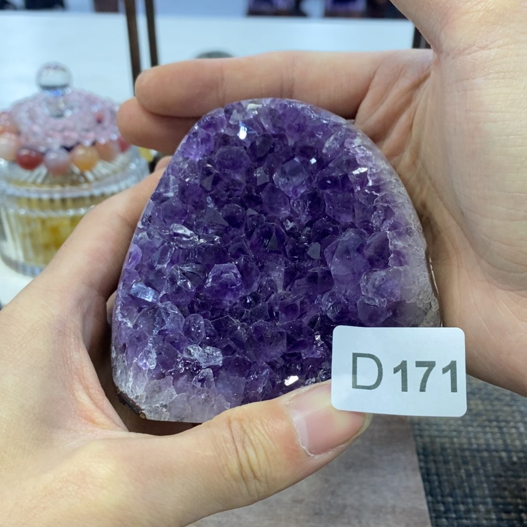 紫晶摆件摆件未镶嵌