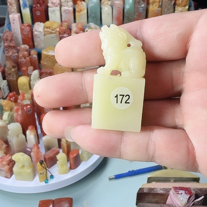 飞***上寿山石印石寿山芙蓉石手工篆刻印章