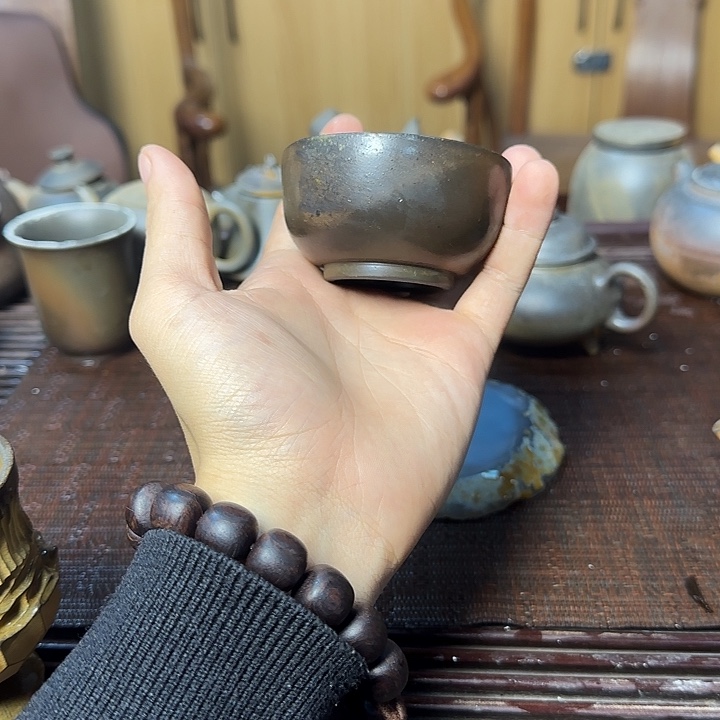 茶壶紫砂坭兴陶柴烧