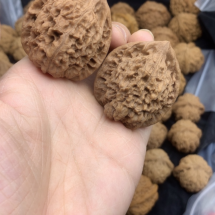 沧***士文玩核桃吊坠官帽