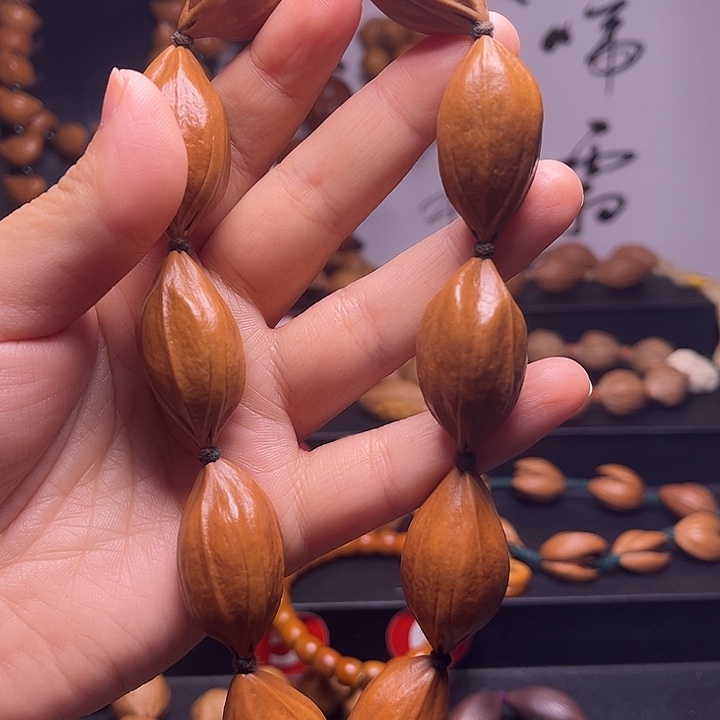 橄榄核手串四花18.38