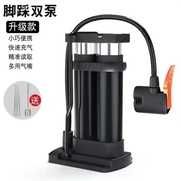 电动自行车打气筒脚踏打气筒