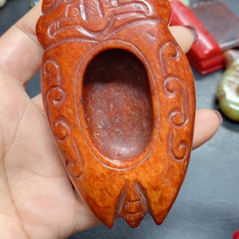 紫金钵盂菩提吊坠