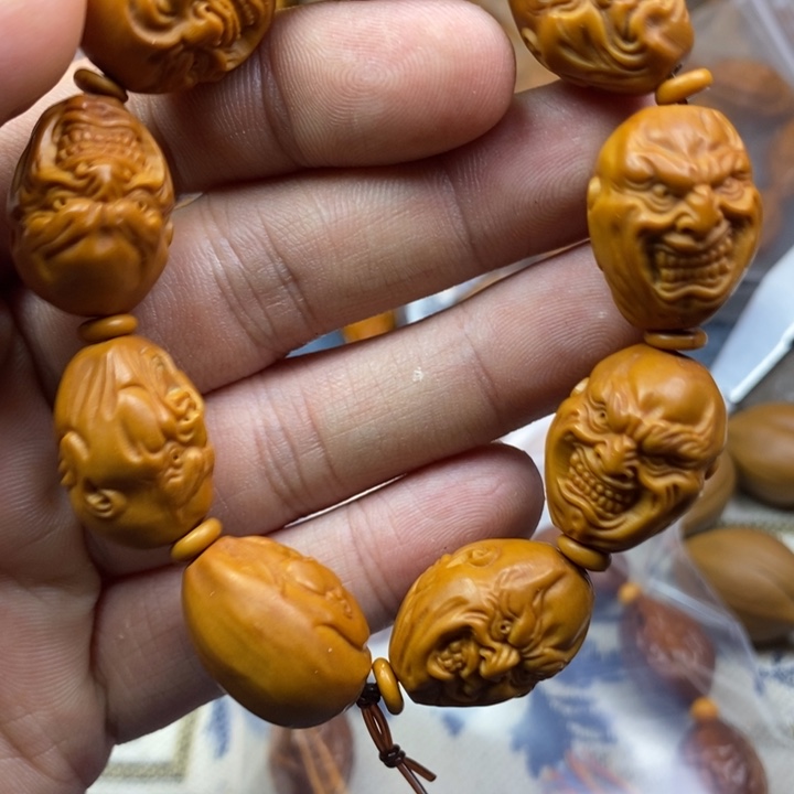手串/手链橄榄核橄榄核雕工艺手串